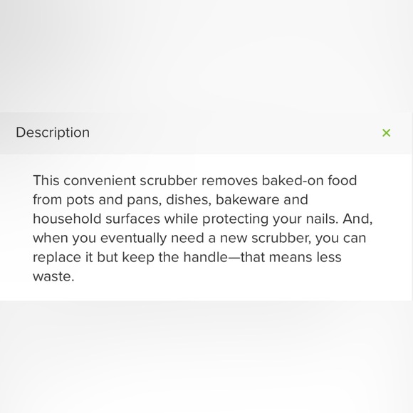 Norwex Reusable Handle with Mesh Dish Scrubber - Picture 4 of 7